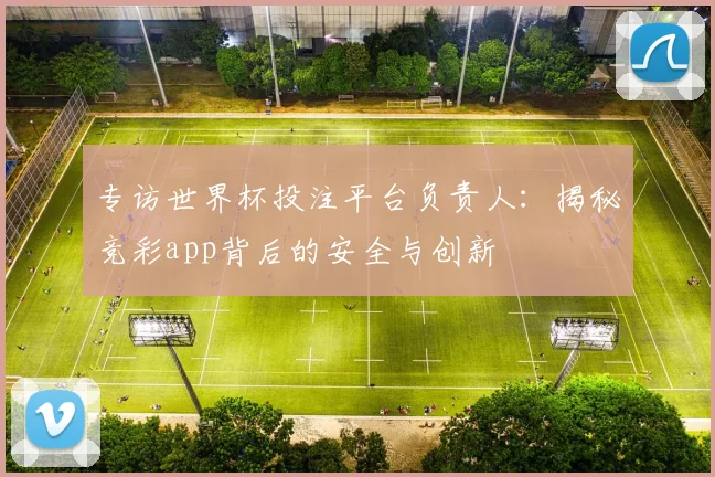 专访世界杯投注平台负责人:揭秘竞彩app背后的安全与创新