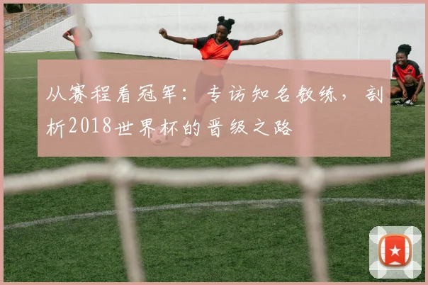 从赛程看冠军:专访知名教练,剖析2018世界杯的晋级之路